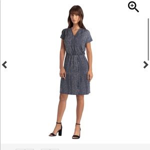 H Halston Dress Printed Size XS